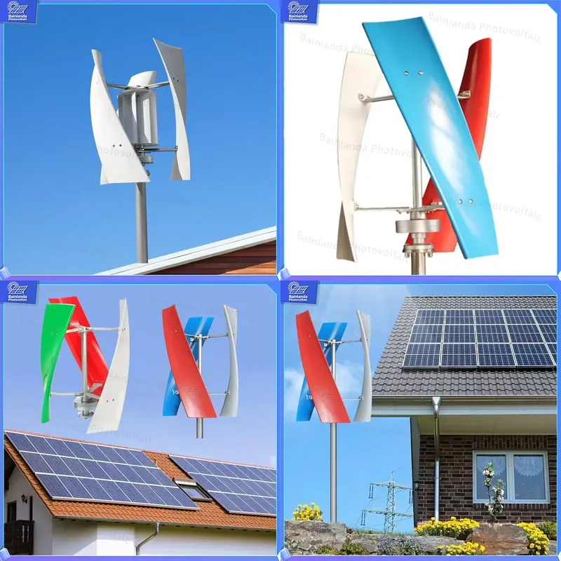 Renewable Energy Grid - Гибридный солнечно-ветровой генератор 5 кВт с