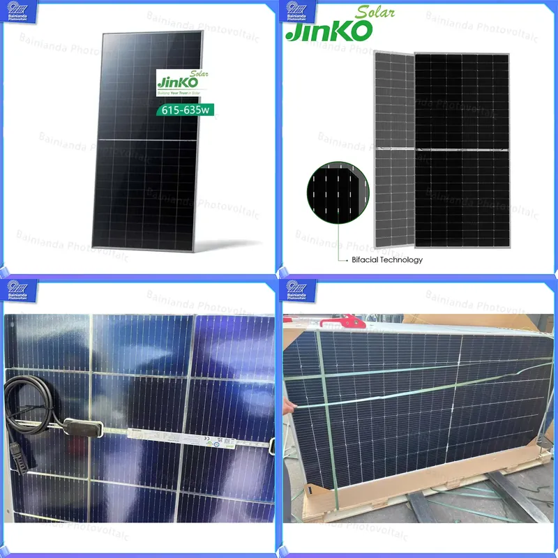 Jinko Solar Panel N-Type - Солнечная панель Jinko 615W, двусторонняя, бифациальная,