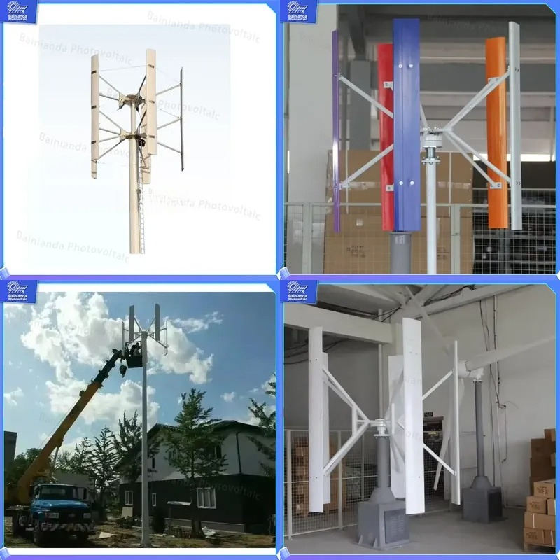 Renewable Energy Grid - Ветрогенератор с вертикальной осью 500 Вт,