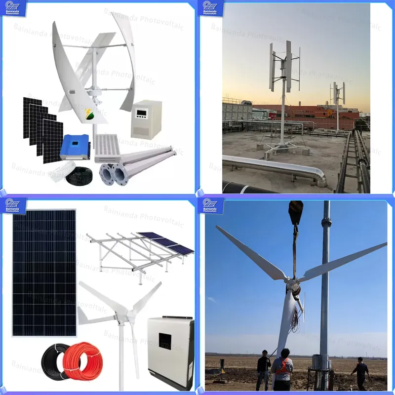 Renewable Energy Grid - Гибридная ветросолнечная энергетическая система 3 кВт,