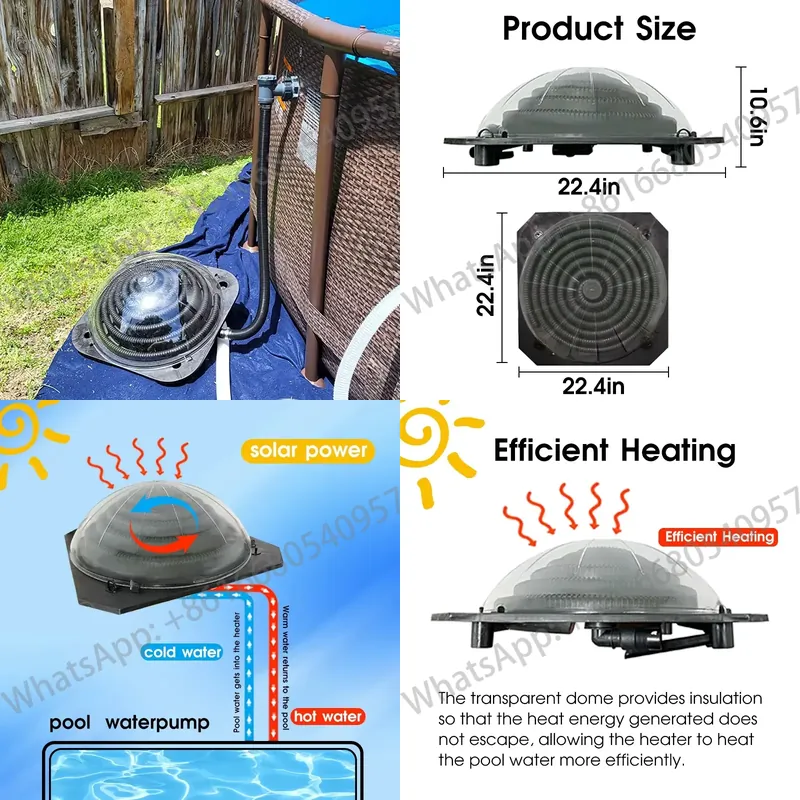 Solar Water Pump - Портативная солнечная система обогрева бассейнов, контроллер