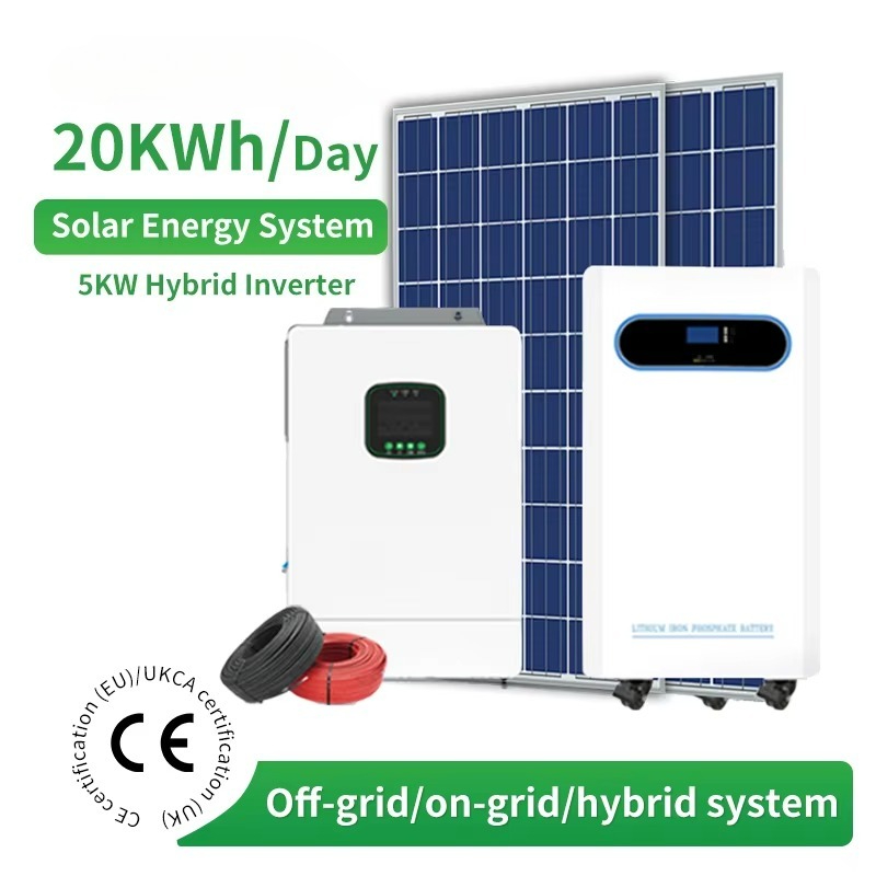 Off Grid Solar Kit - Индивидуальная автономная солнечная энергетическая система MPPT