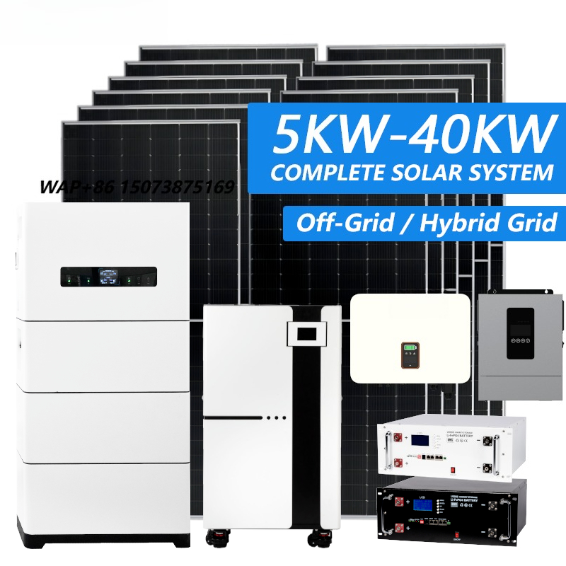 Off Grid Solar Kit - Комплектная гибридная автономная солнечная система 20