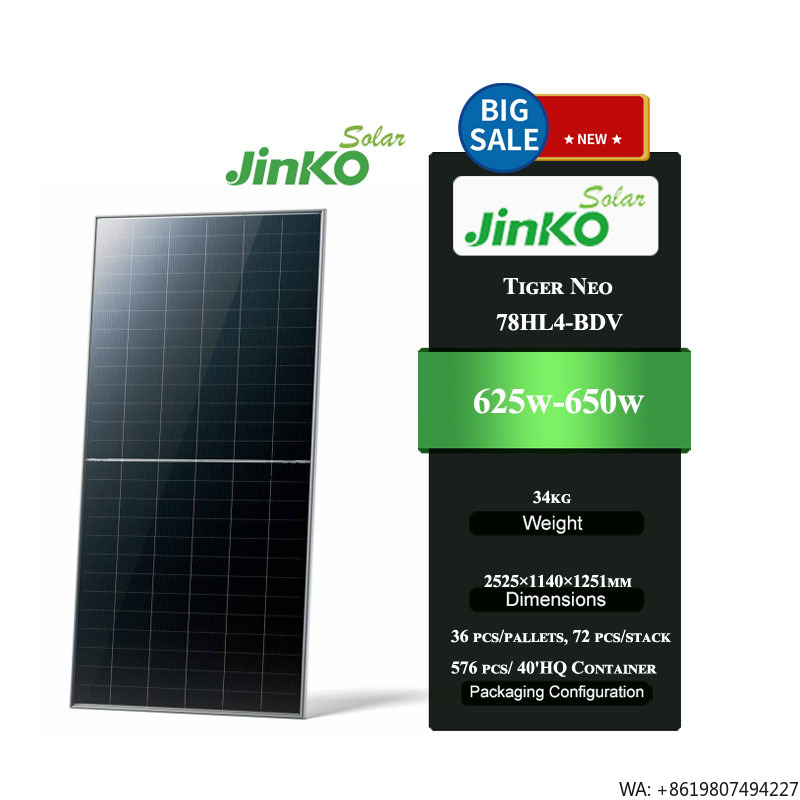 Jinko Solar Panel N-Type - Солнечная панель Jinko Tiger Neo 78HL4-BDV