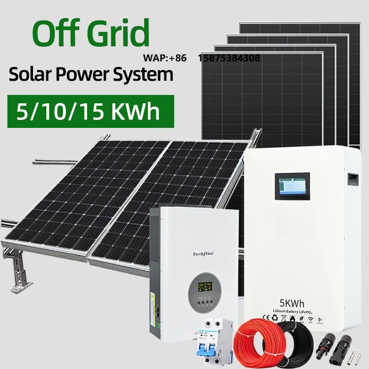 Off Grid Solar Kit - Заводская цена, 3 кВт, домашняя автономная