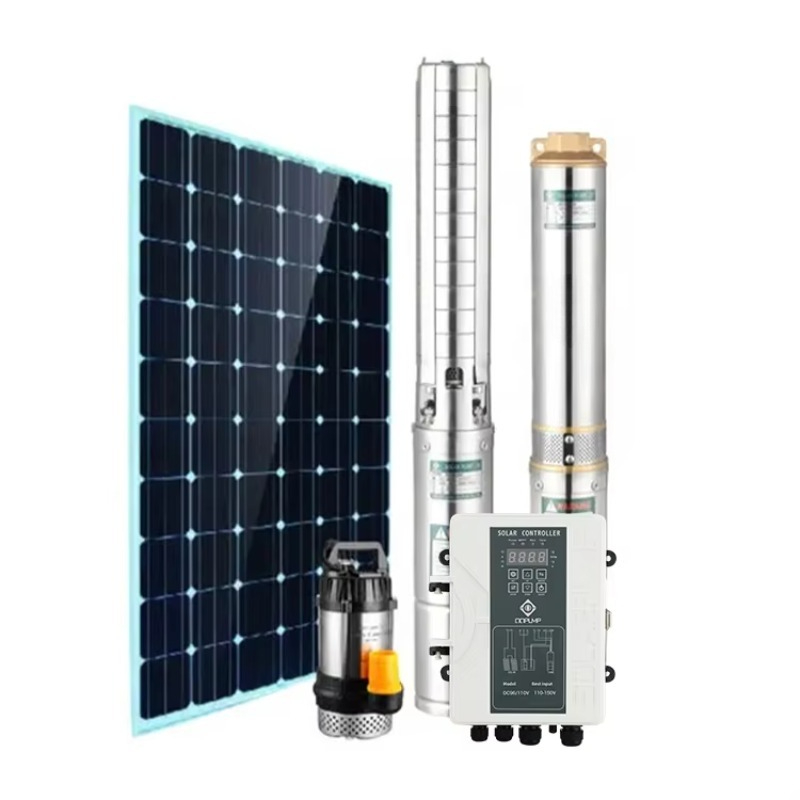 Солнечный погружной насос Q3SC – обзор и цена Solar Water Pump