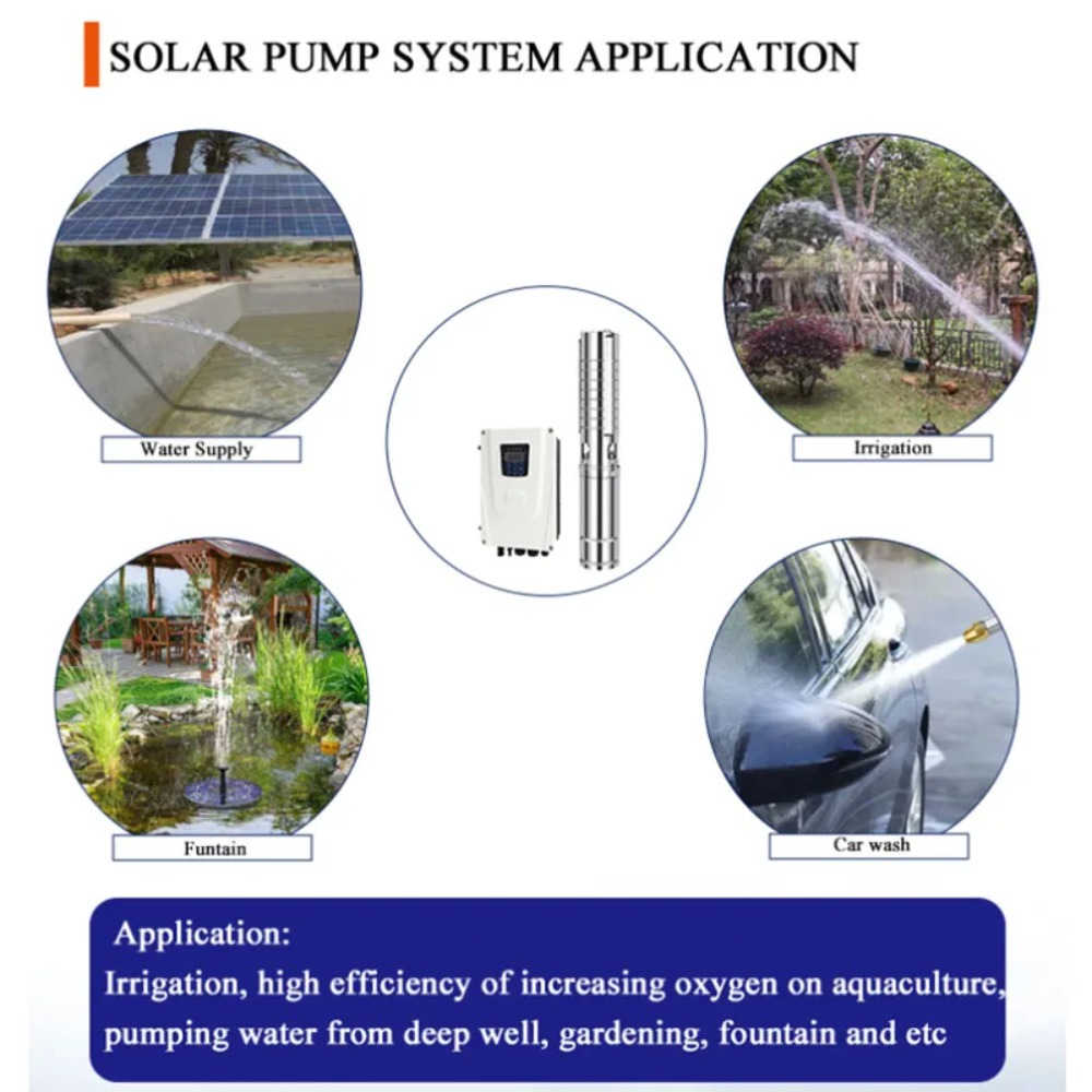 3-дюймовый солнечный погружной – обзор и цена Solar Water Pump